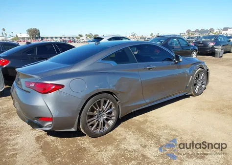 2017 Infiniti Q60 3.0T Sport z USA, uszkodzony, nr VIN JN1EV7EK3HM362664